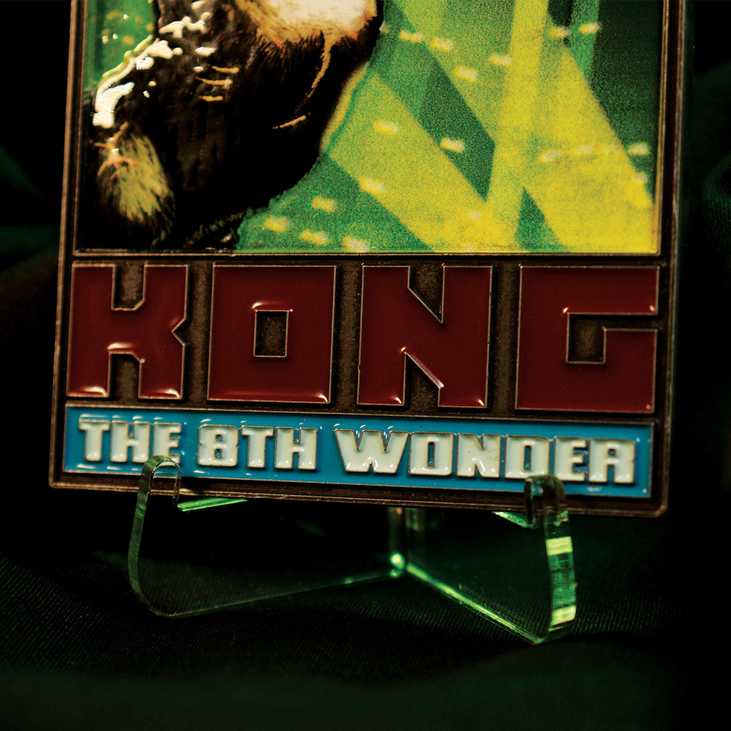King Kong The 8th Wonder Limited Edition Collectible Metal Ingot with enamel detailing