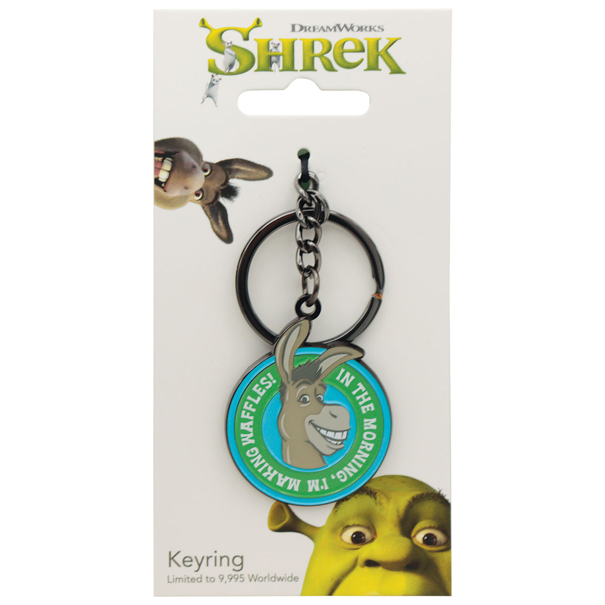 Shrek Key Rack Shrek Limited Edition ‘Donkey Waffles’ Keyring – Fanattik