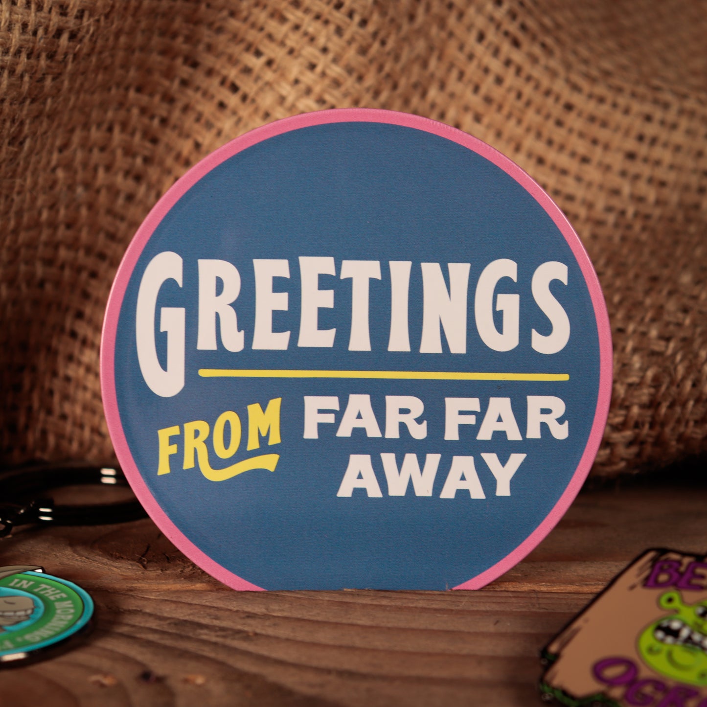 Shrek Set of 4 Metal Coasters