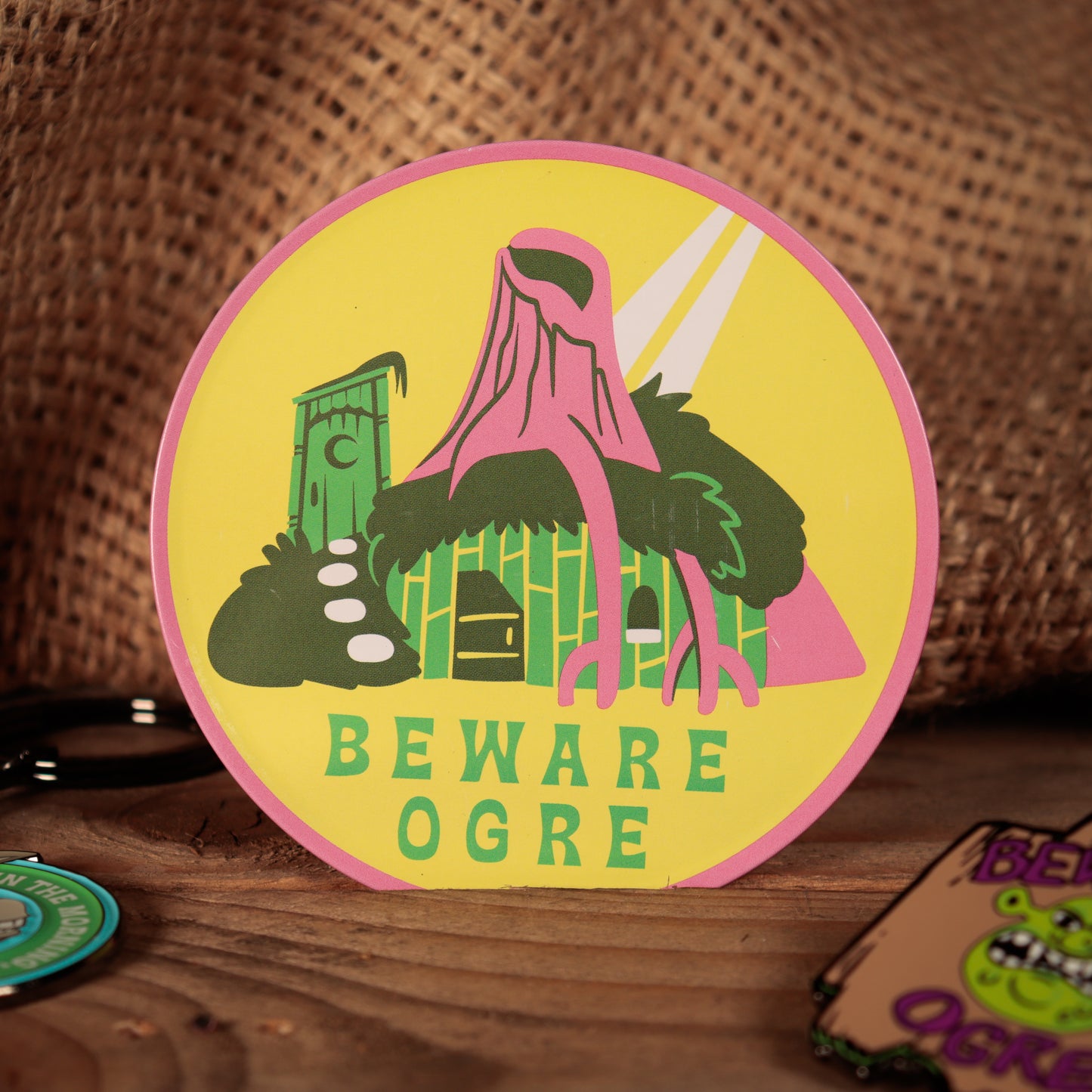 Shrek Set of 4 Metal Coasters