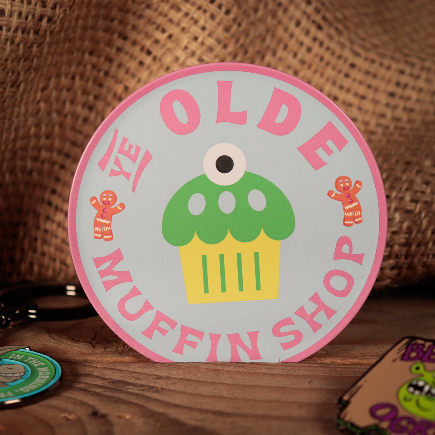 Shrek Set of 4 Metal Coasters