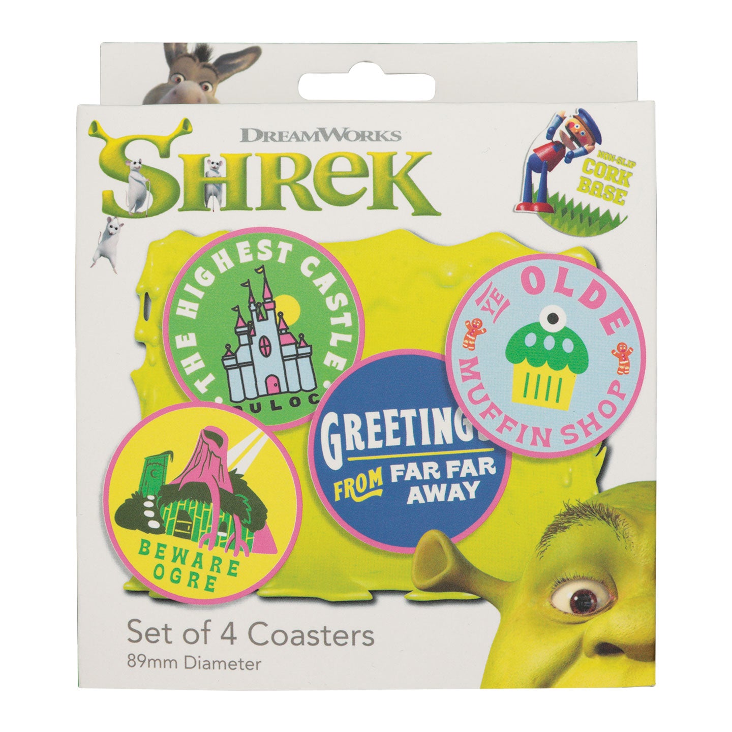 Shrek Set of 4 Coasters