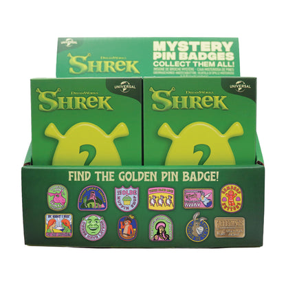 Shrek – Mystery Pin Badge Blind Box containing 12 Blind Boxes