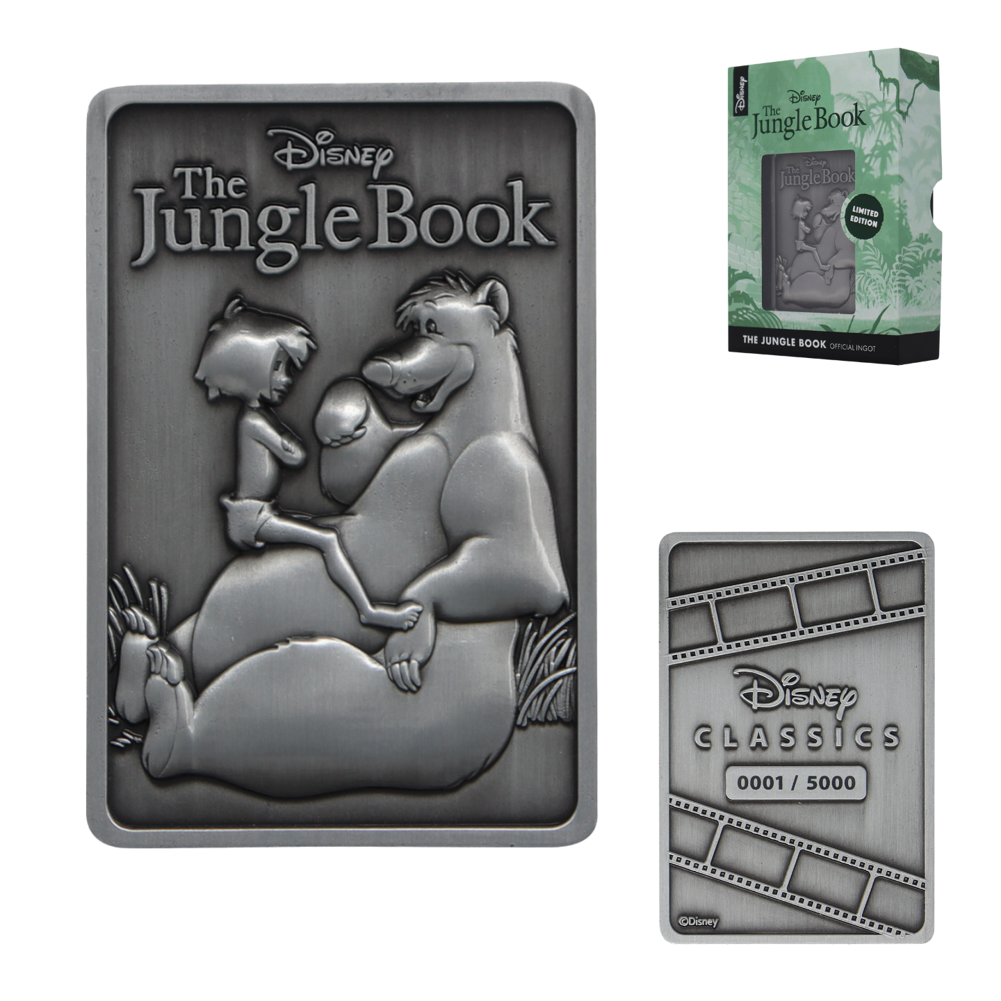 Disney Limited Edition The Jungle Book Ingot