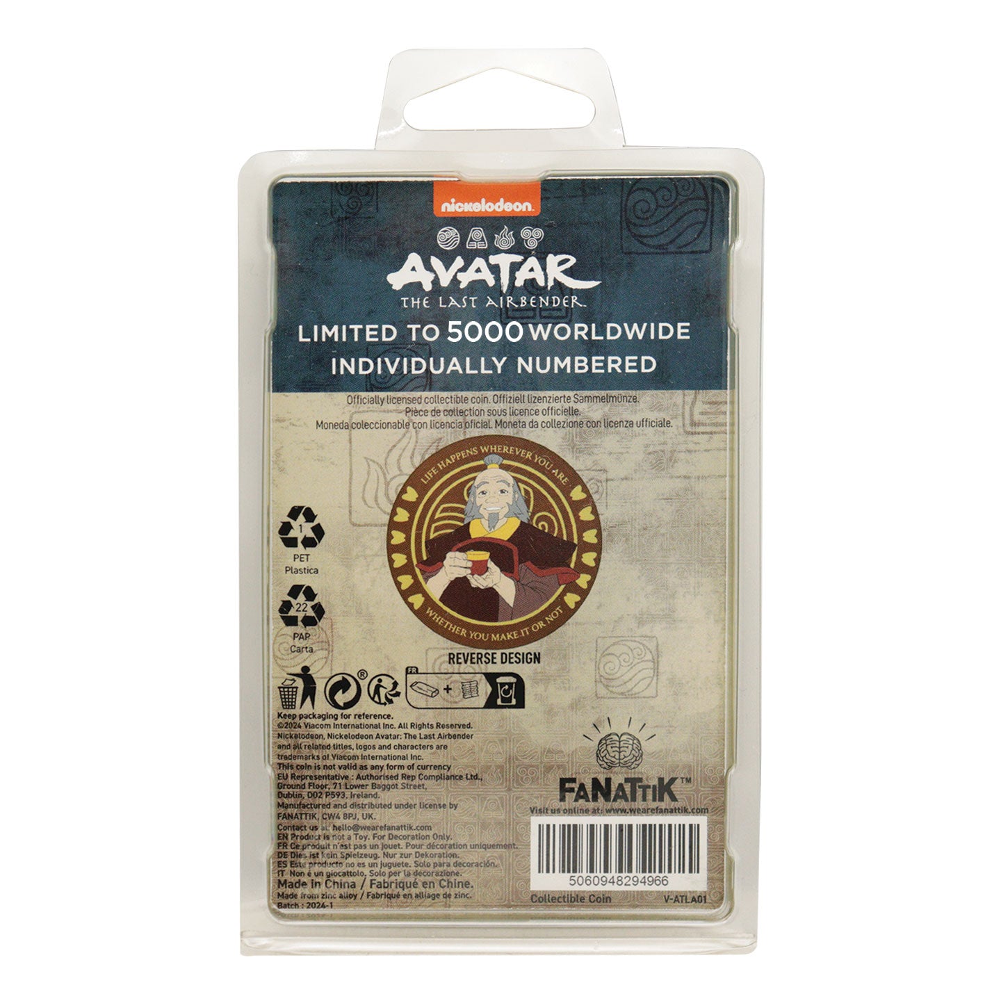 Avatar the Last Airbender Limited Edition Collectible Coin