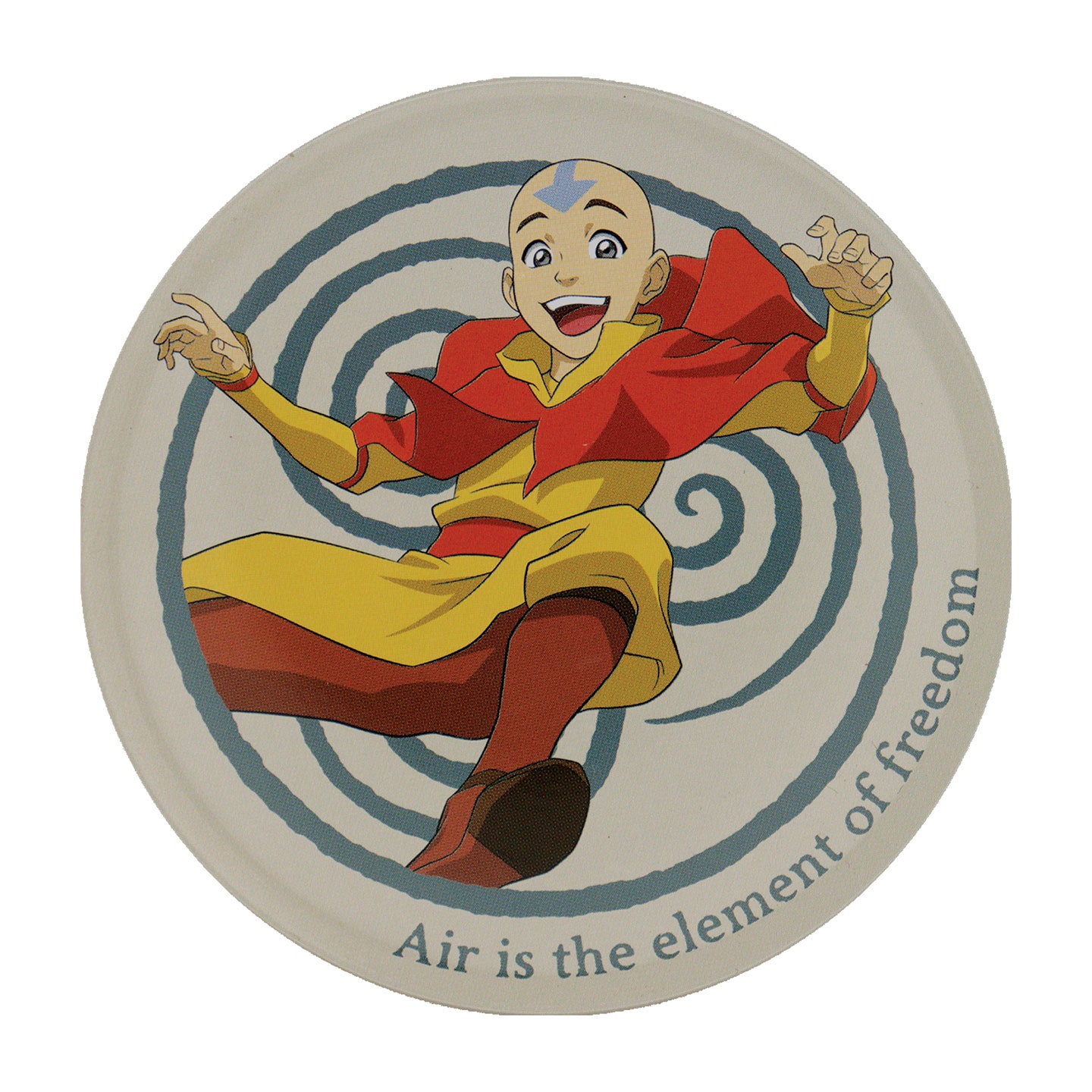 Avatar the Last Airbender Set of 4 Embossed Metal Coasters