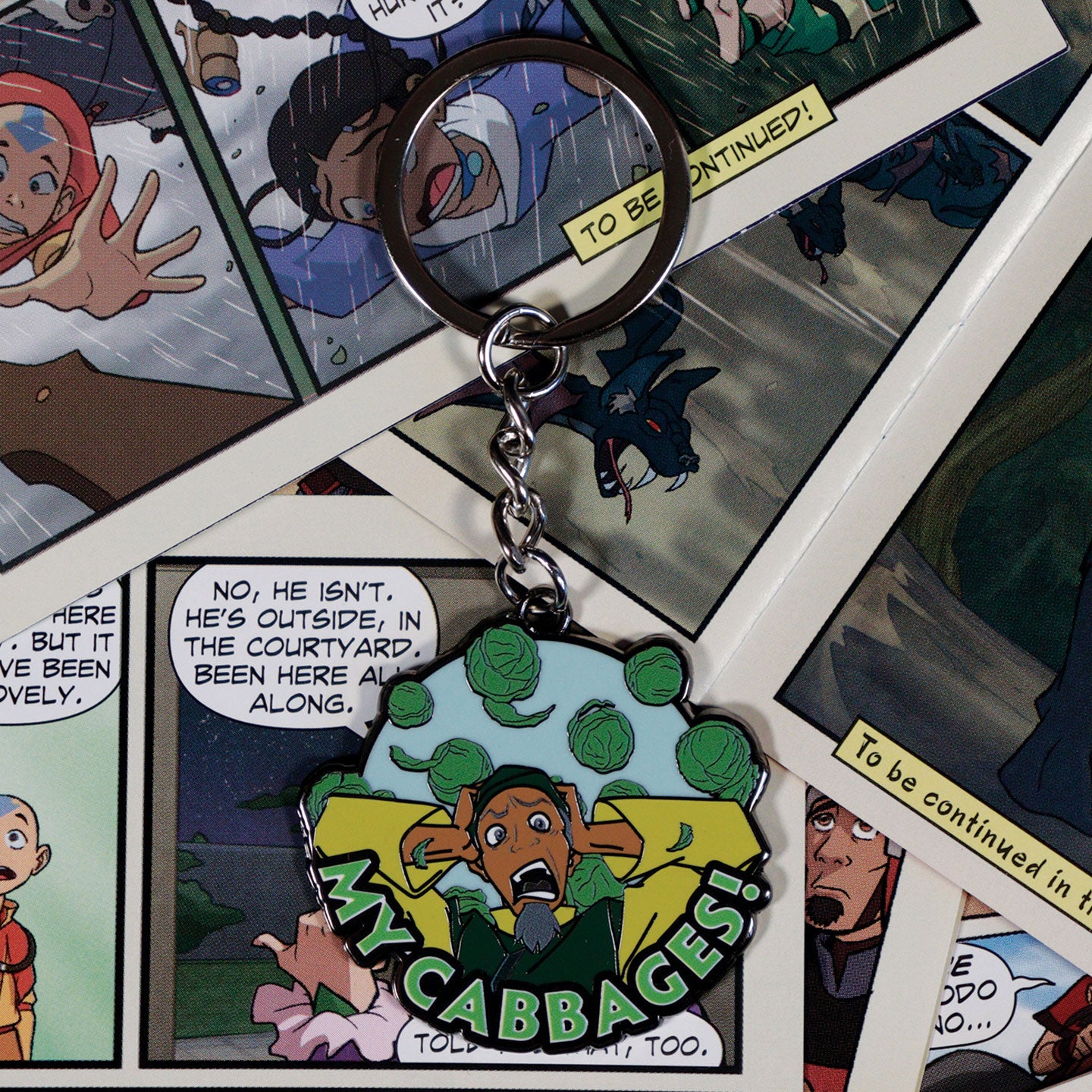 Avatar the Last Airbender Limited Edition Cabbage Merchant Key Ring