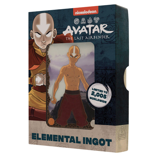 Avatar the Last Airbender Limited Edition Aang Ingot in box