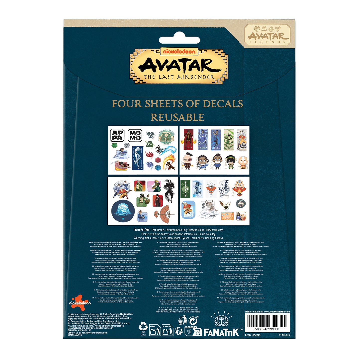Avatar: The Last Airbender - Tech Decals