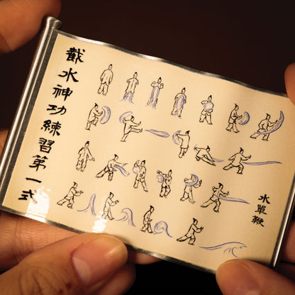 Avatar: The Last Airbender - Waterbending Scroll Metal Replica