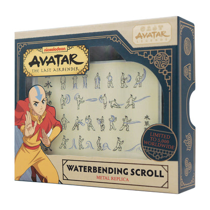 Avatar: The Last Airbender - Waterbending Scroll Metal Replica