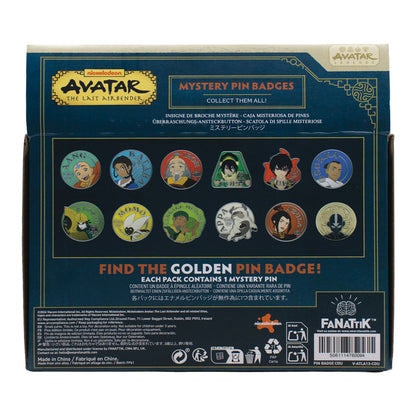 Avatar: The Last Airbender - Mystery Pin Badge CDU Containing 12 Blind Boxes