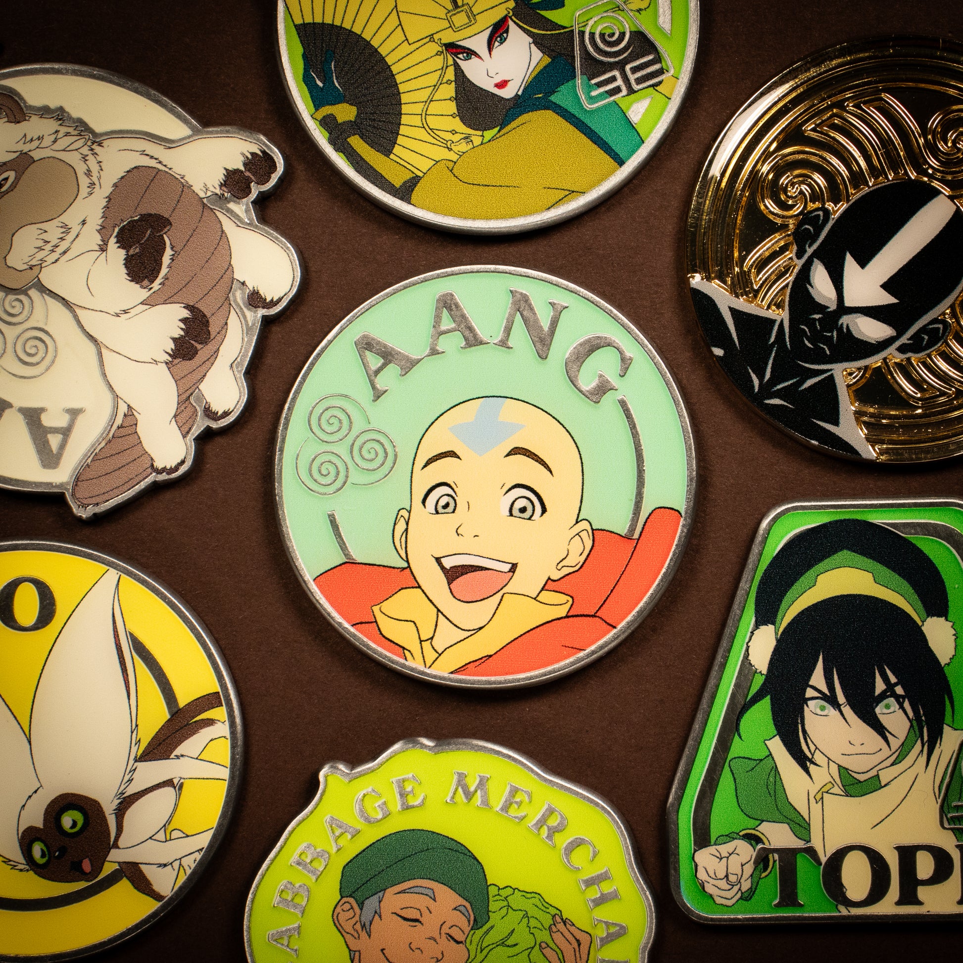 Avatar: The Last Airbender - Mystery Pin Badge CDU Containing 12 Blind Boxes