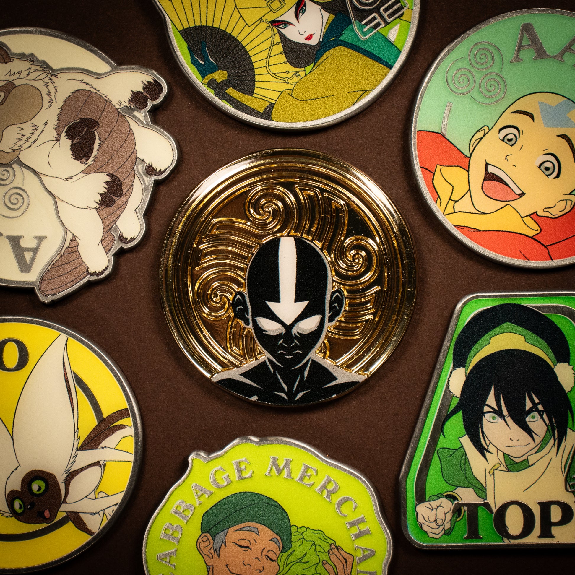 Avatar: The Last Airbender - Mystery Pin Badge CDU Containing 12 Blind Boxes
