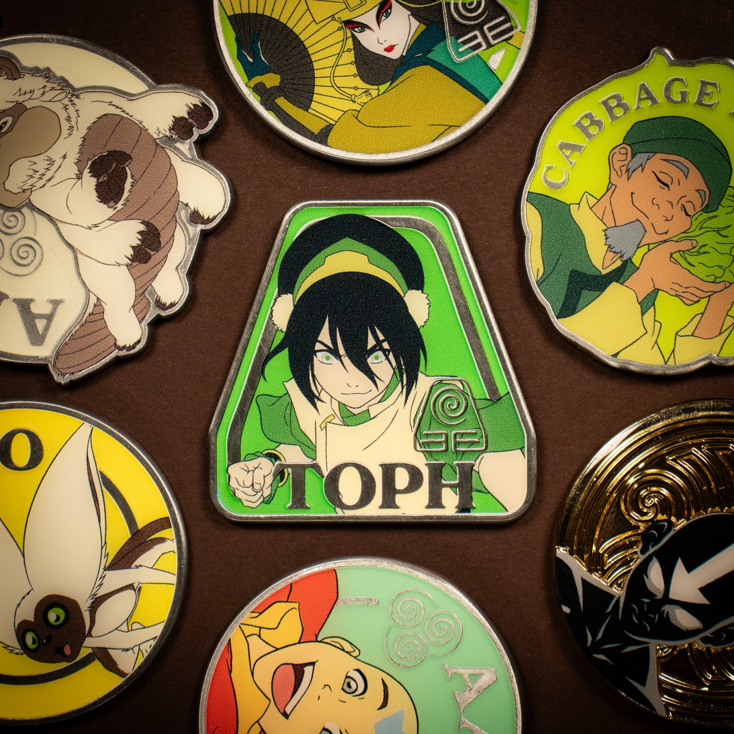 Avatar: The Last Airbender - Mystery Pin Badge CDU Containing 12 Blind Boxes