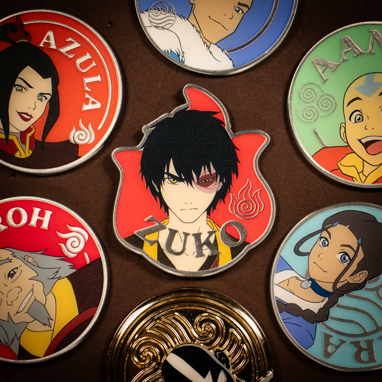 Avatar: The Last Airbender - Mystery Pin Badge CDU Containing 12 Blind Boxes