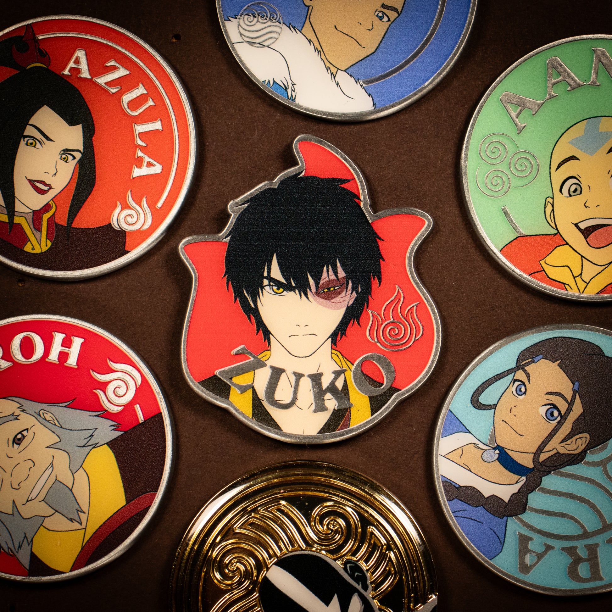 Avatar: The Last Airbender - Mystery Pin Badge CDU Containing 12 Blind Boxes