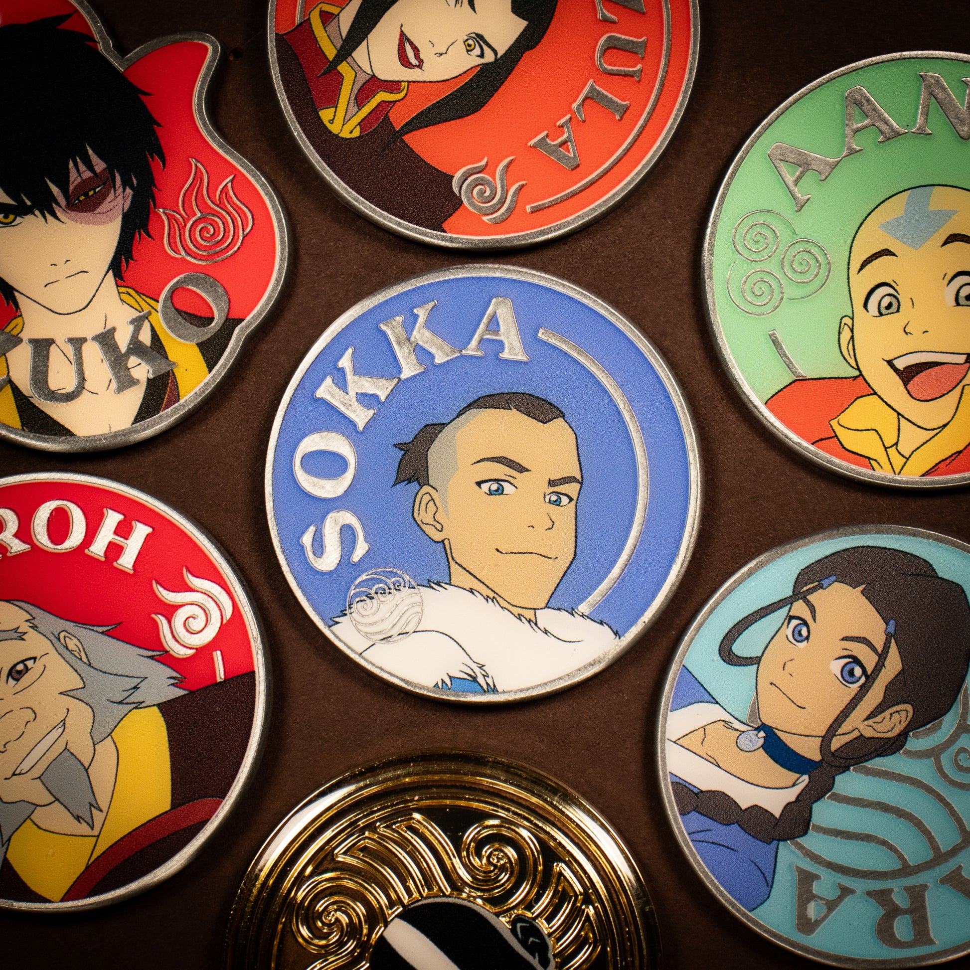 Avatar: The Last Airbender - Mystery Pin Badge CDU Containing 12 Blind Boxes