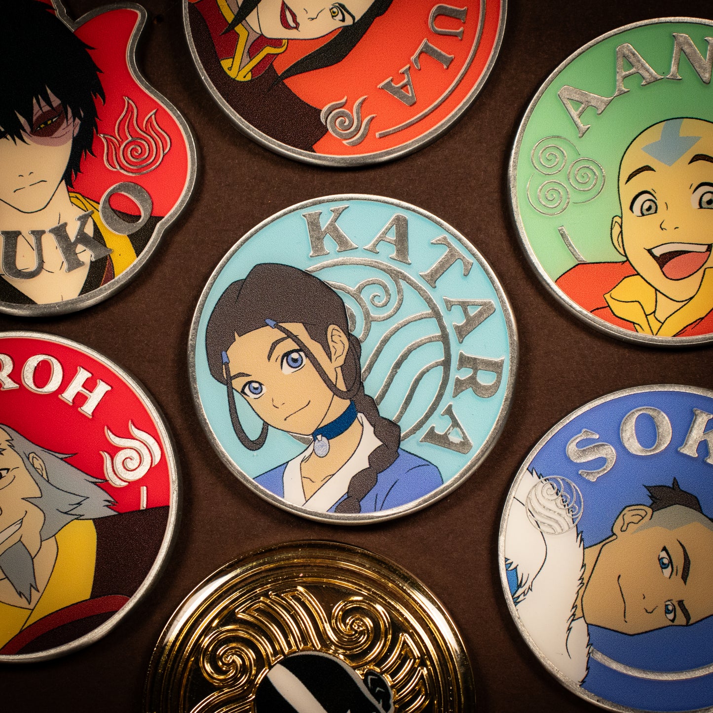 Avatar: The Last Airbender - Mystery Pin Badge CDU Containing 12 Blind Boxes