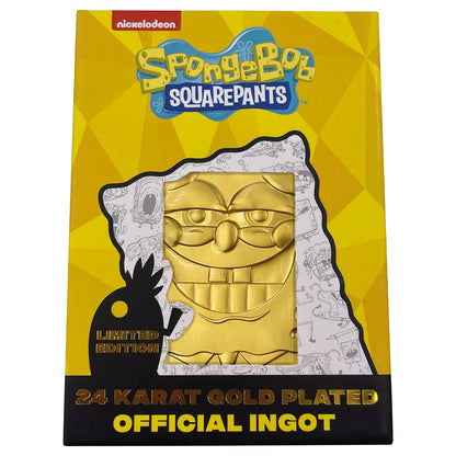 SpongeBob SquarePants Limited Edition 24k Gold Plated Ingot