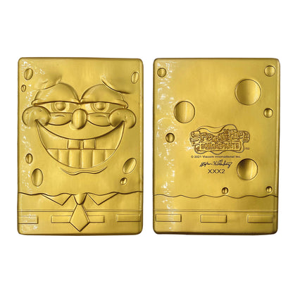 SpongeBob SquarePants Limited Edition 24k Gold Plated Ingot