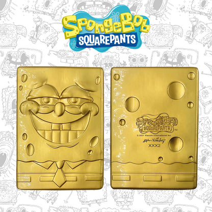 SpongeBob SquarePants Limited Edition 24k Gold Plated Ingot