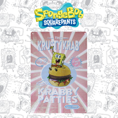 SpongeBob SquarePants Krusty Krab Tin Sign