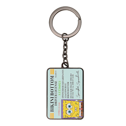 SpongeBob SquarePants Driver License Keyring