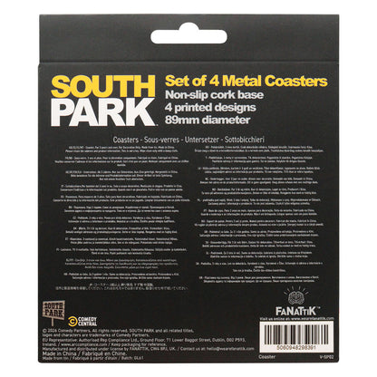 South Park - Set of 4 Printed Coasters