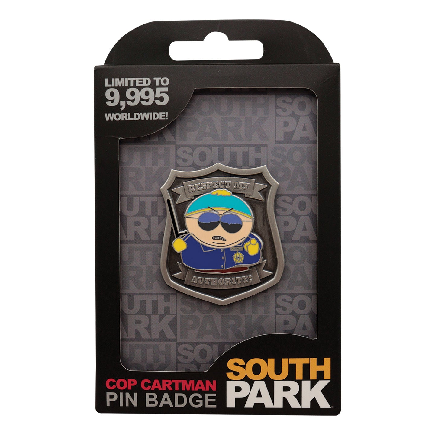 South Park Cartman Police Pin Badge