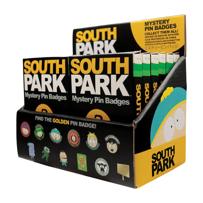 South Park - Mystery Pin Badge CDU Containing 12 Blind Boxes