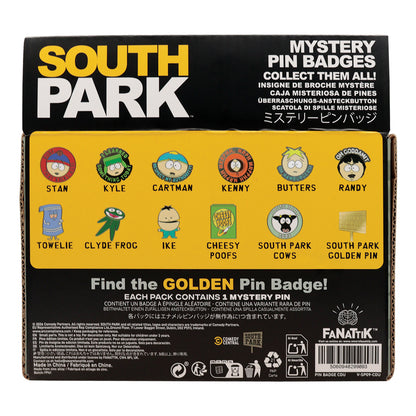 South Park - Mystery Pin Badge CDU Containing 12 Blind Boxes