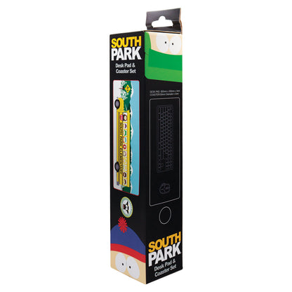 South Park – Elementary School Bus Desk Pad & Coaster Set