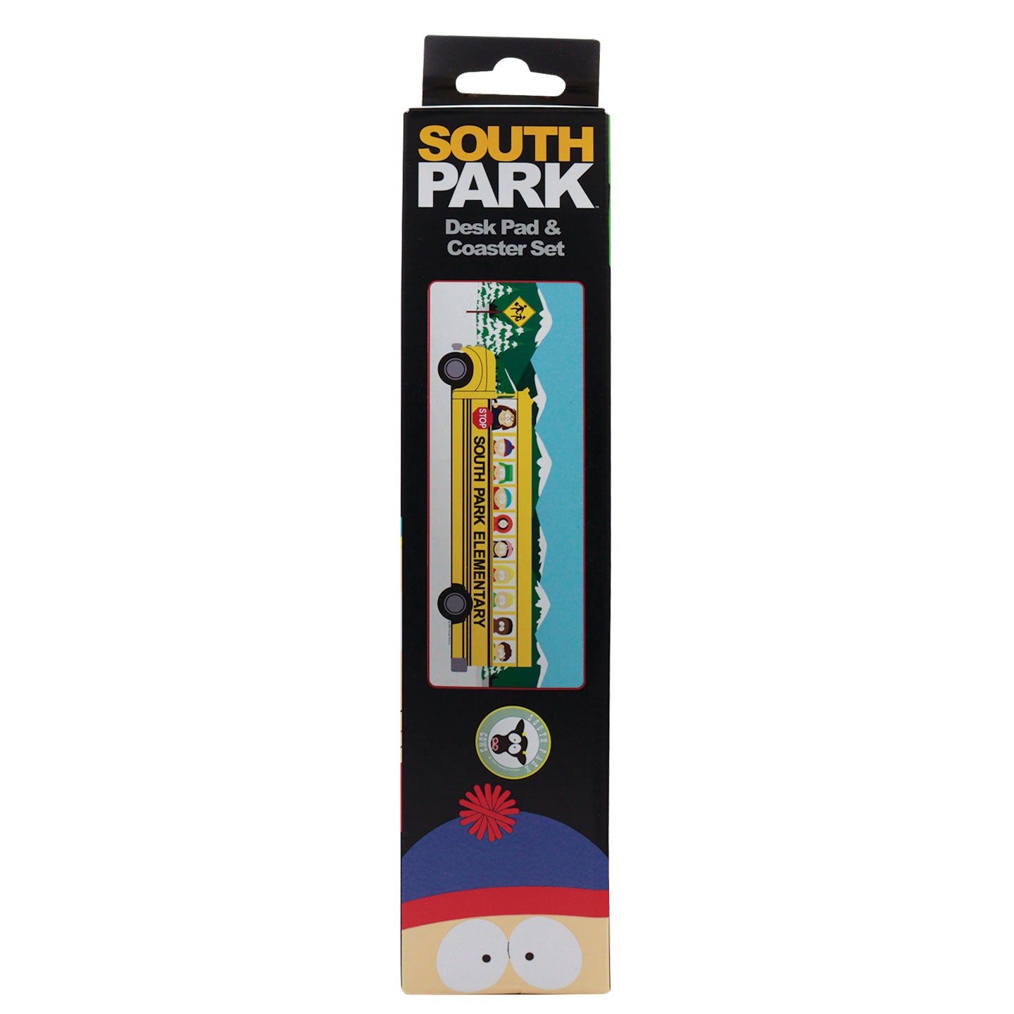 South Park – Elementary School Bus Desk Pad & Coaster Set