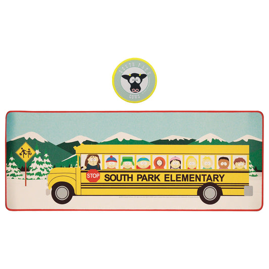 South Park – Elementary School Bus Desk Pad & Coaster Set