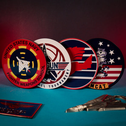 Top Gun – Set of Four Printed Coasters