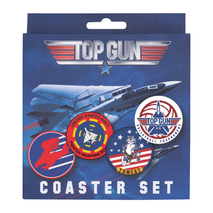 Top Gun – Set of Four Printed Coasters