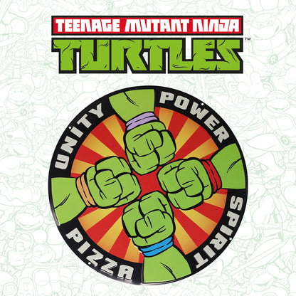 Teenage Mutant Ninja Turtles circular tin sign from Fanattik