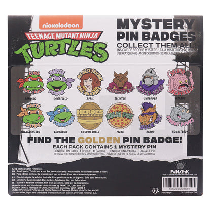 Teenage Mutant Ninja Turtles mystery pin badges from Fanattik