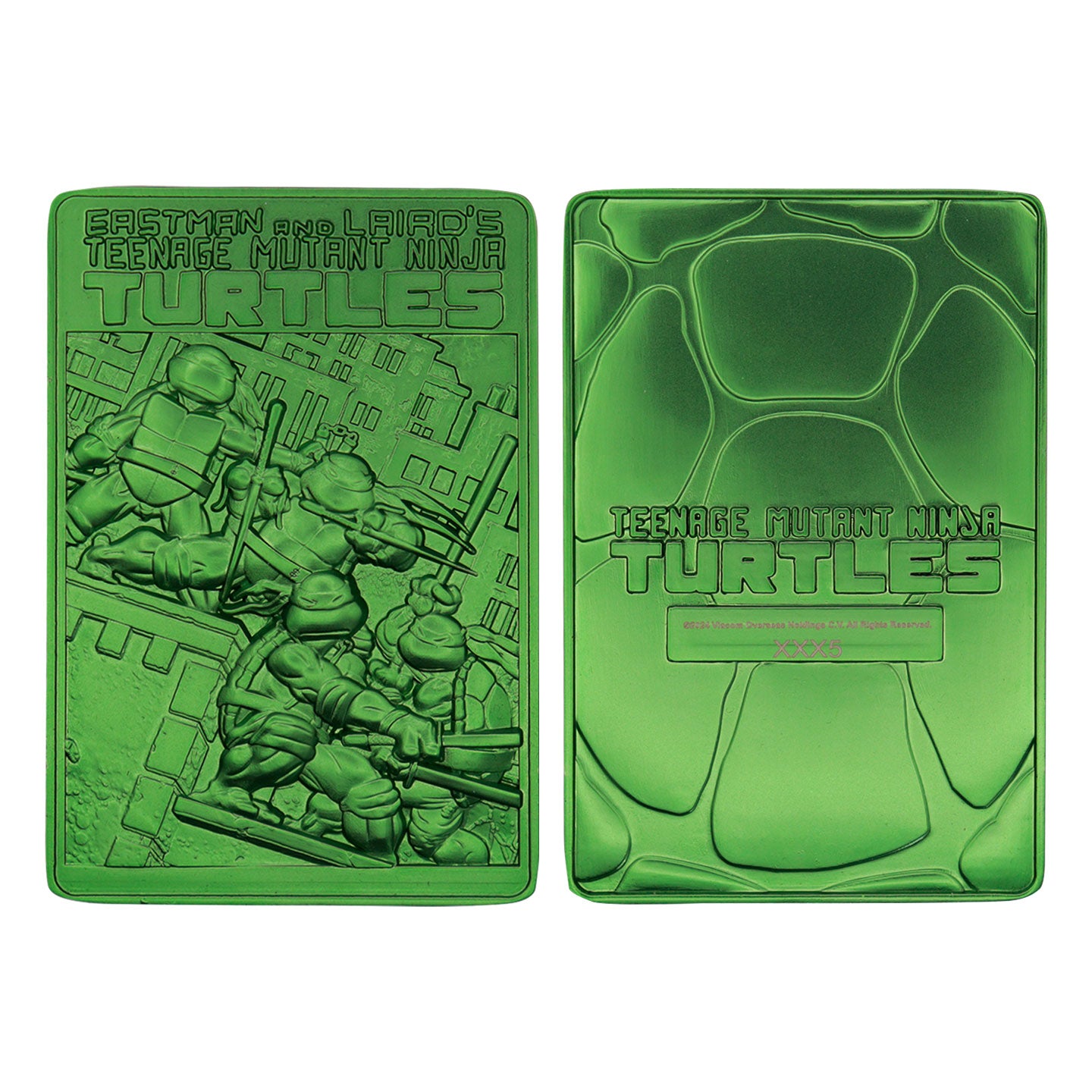 Limited edition Teenage Mutant Ninja Turtles collectible ingot from Fanattik