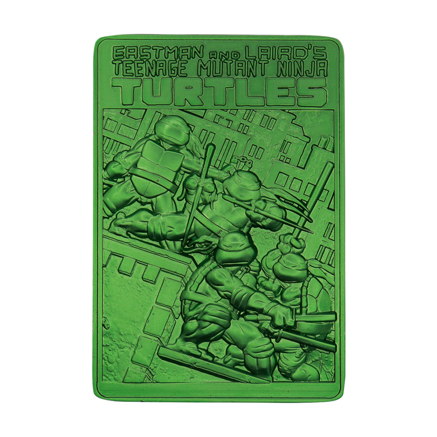 Limited edition Teenage Mutant Ninja Turtles collectible ingot from Fanattik