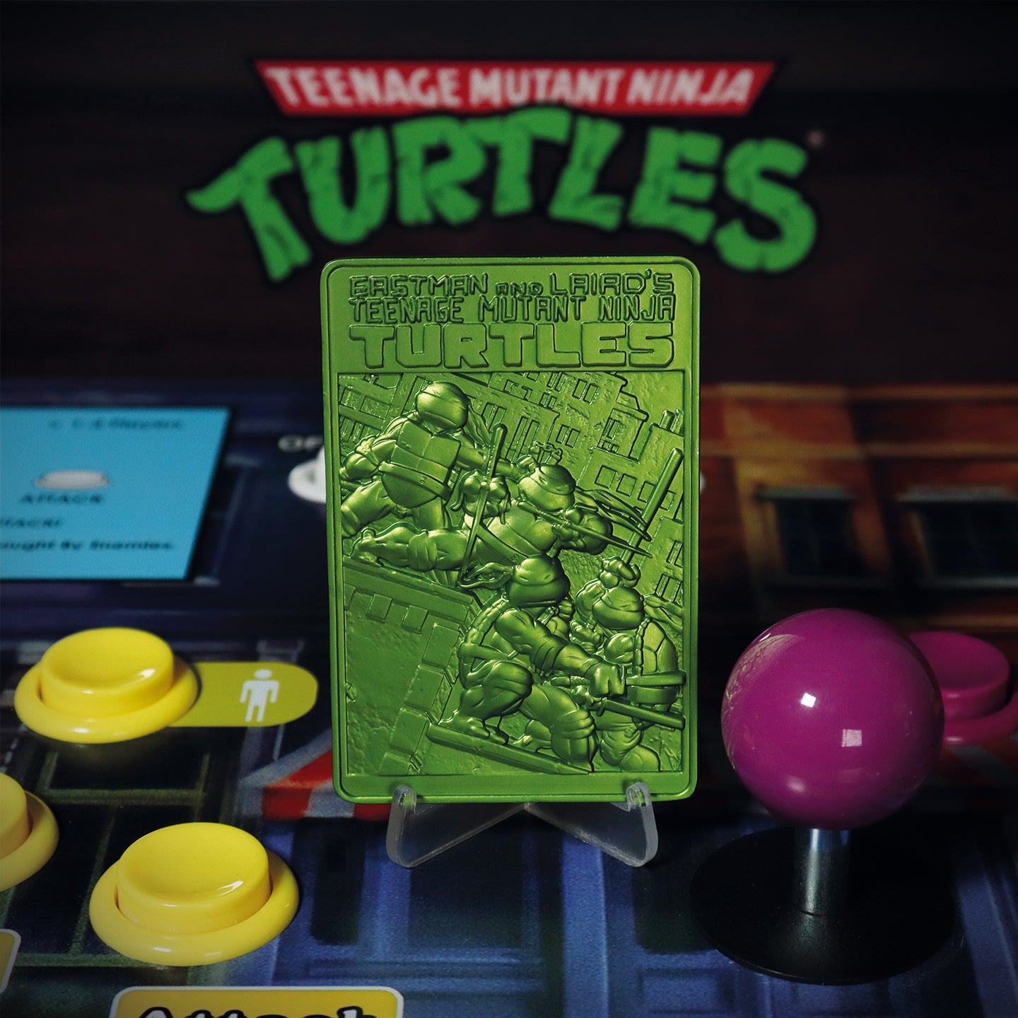 Limited edition Teenage Mutant Ninja Turtles collectible ingot from Fanattik