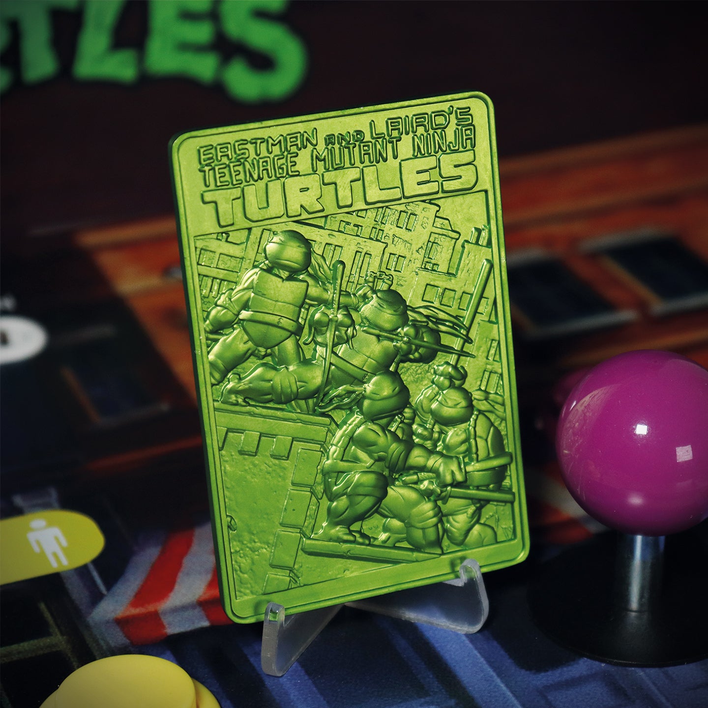 Limited edition Teenage Mutant Ninja Turtles collectible ingot from Fanattik