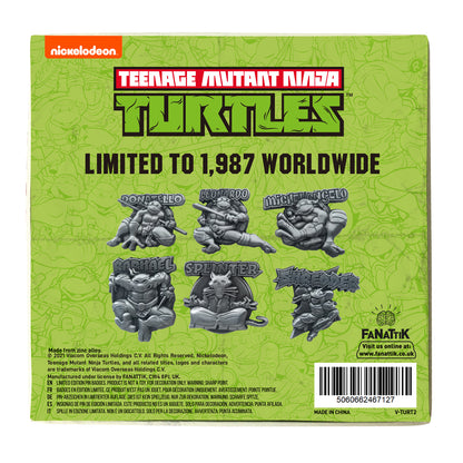 Teenage Mutant Ninja Turtles Limited Edition Set of 6 Pin Badges