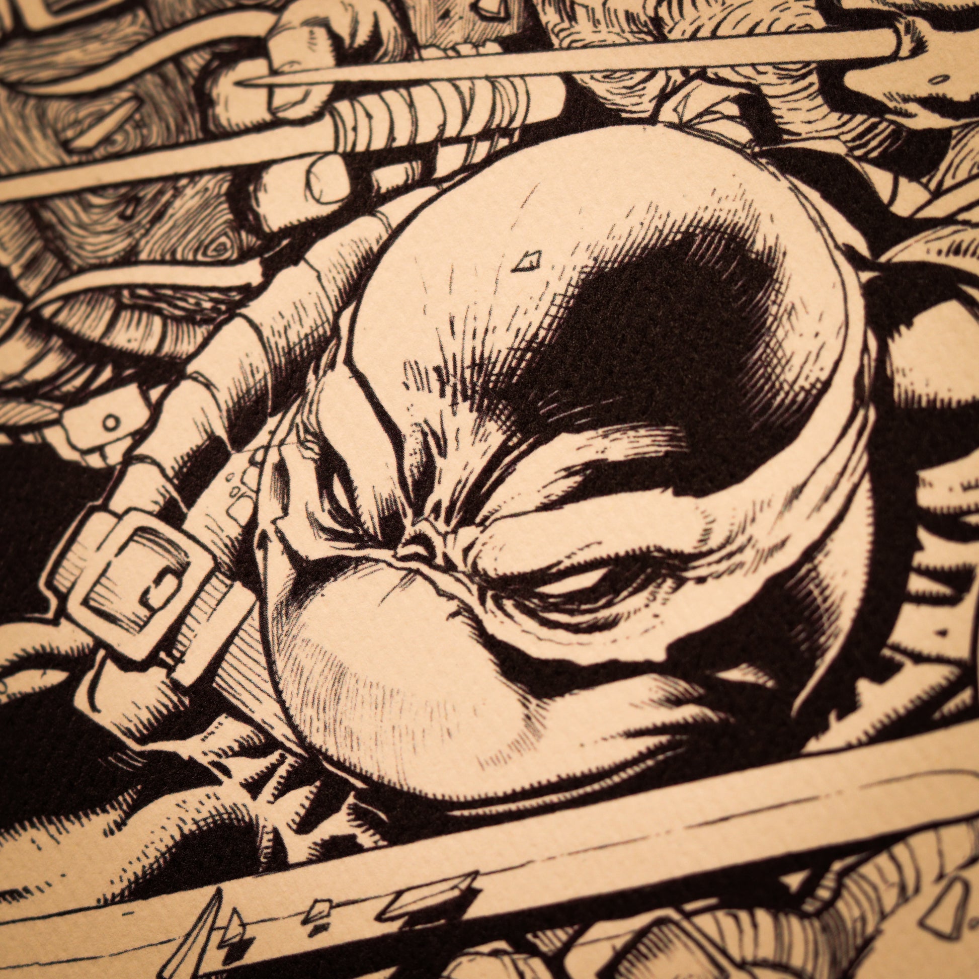 Teenage Mutant Ninja Turtles – Limited Edition Comic Art Print
