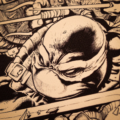 Teenage Mutant Ninja Turtles – Limited Edition Comic Art Print