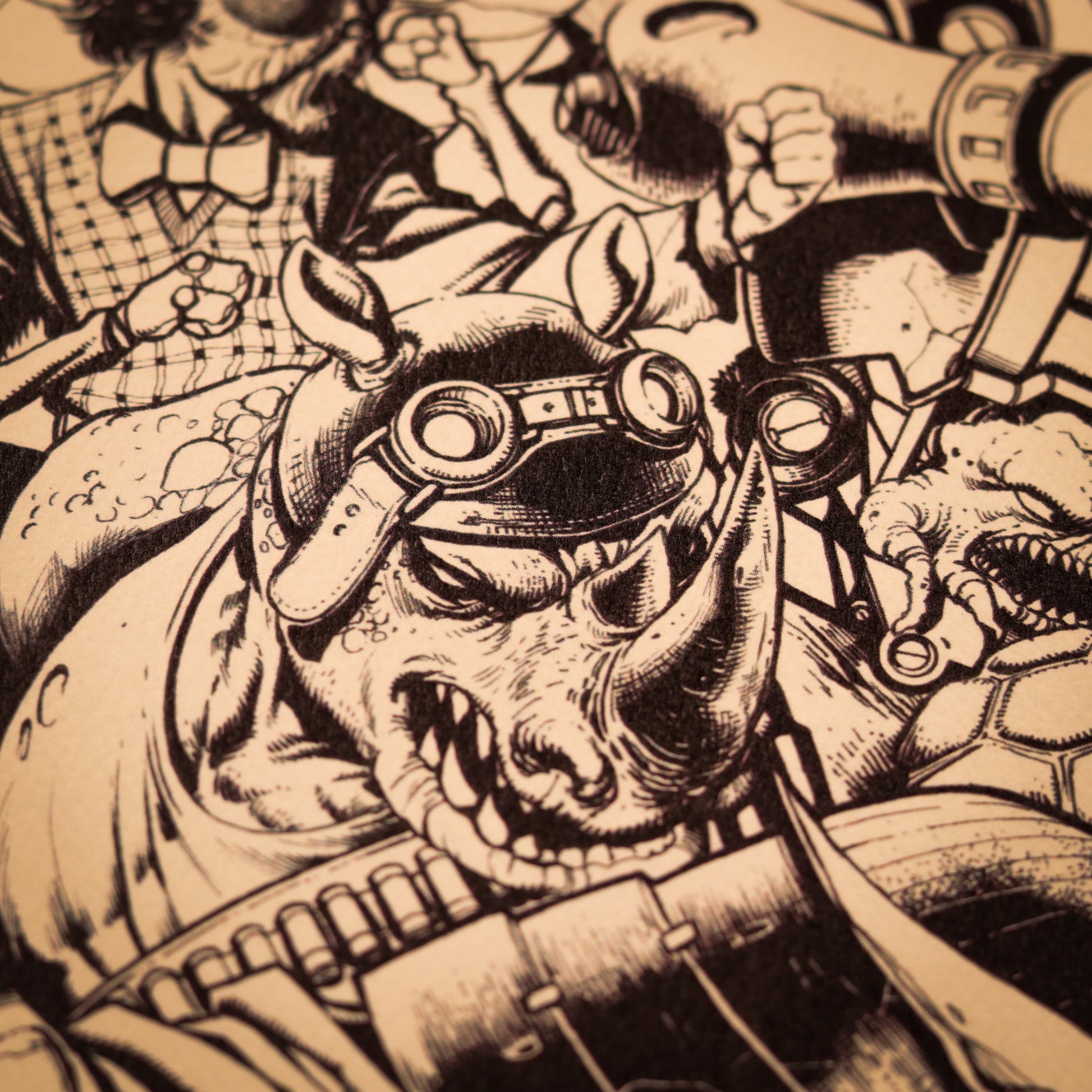 Teenage Mutant Ninja Turtles – Limited Edition Comic Art Print