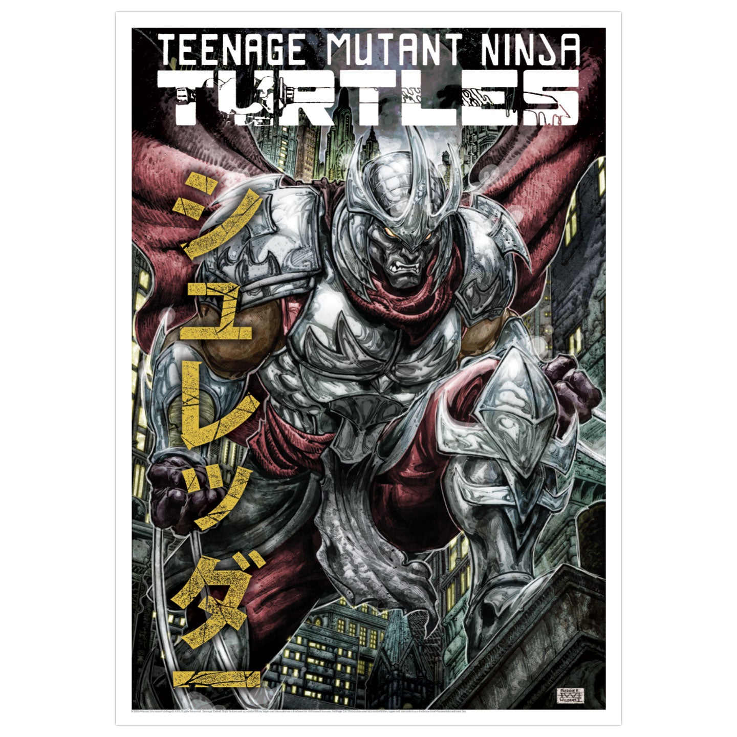 Teenage Mutant Ninja Turtles – Limited Edition Shredder Art Print