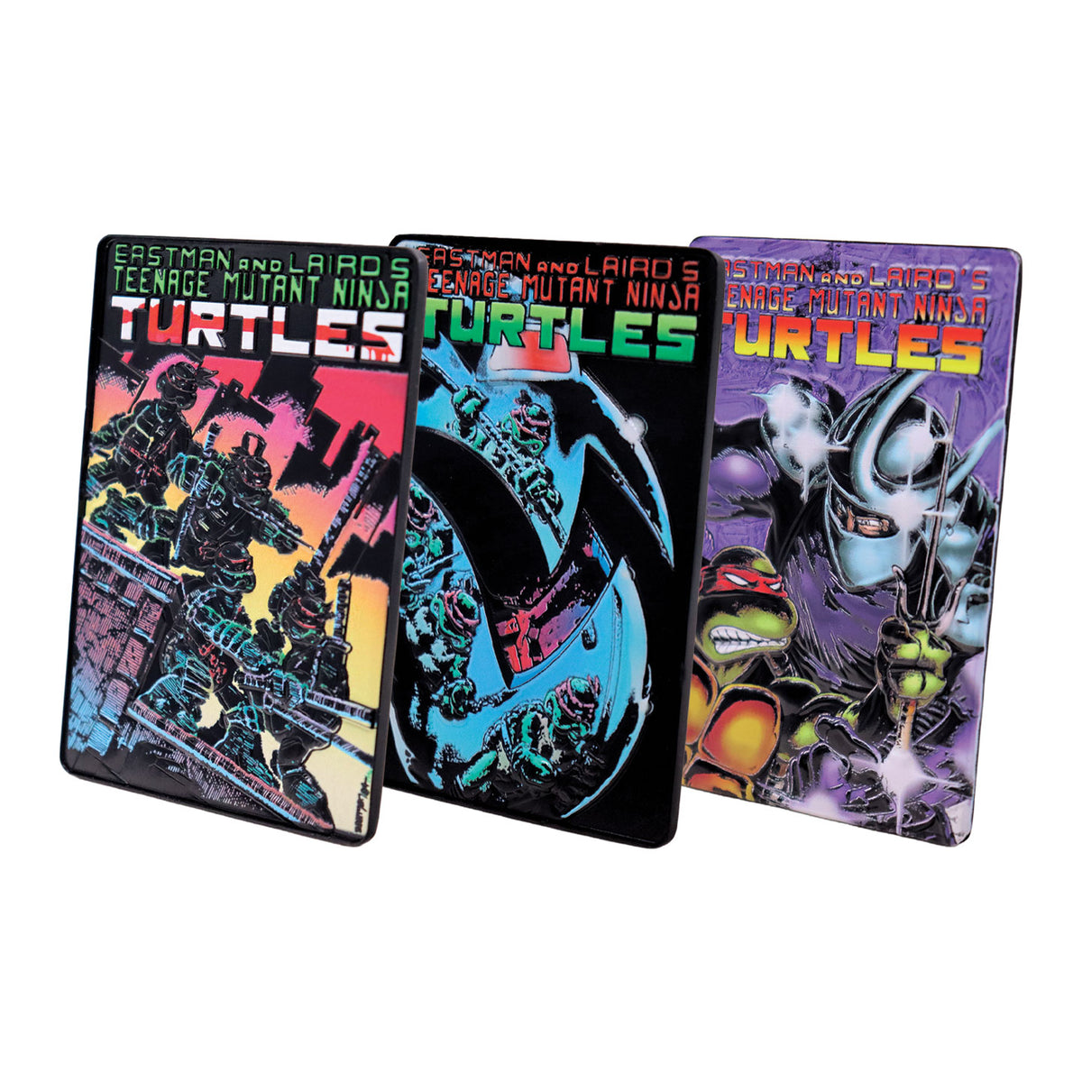 Teenage Mutant Ninja Turtles – Limited Edition Set of Three Comic Book Cover Ingots