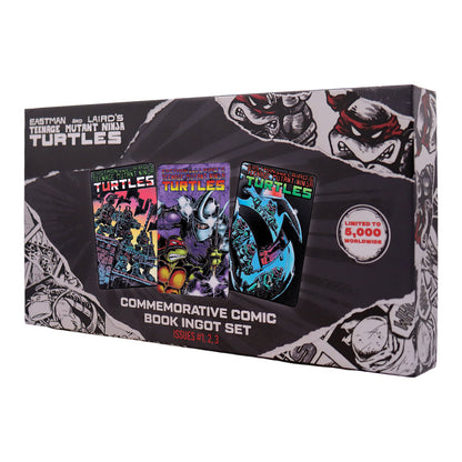 Teenage Mutant Ninja Turtles – Limited Edition Set of Three Comic Book Cover Ingots